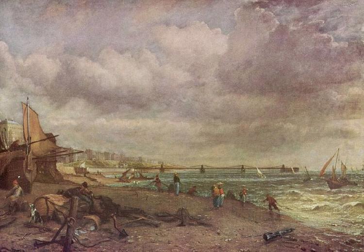 The Chain Pier, Brighton, John Constable